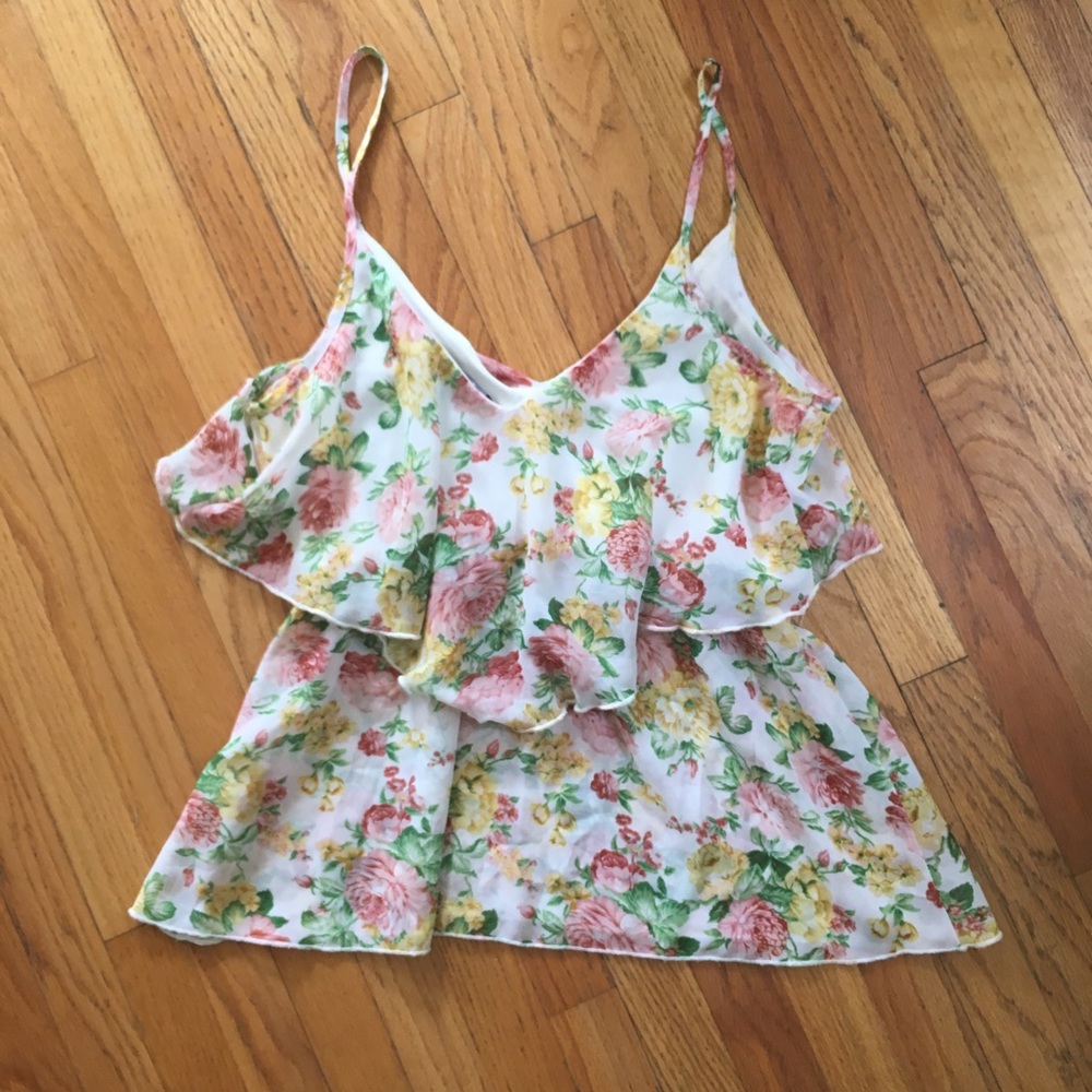 Rhapsody floral cami